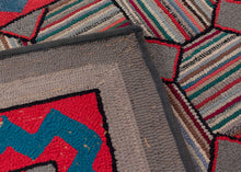 Vintage American Hook Rug - 2'10 x 4'