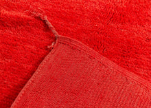 Red Moroccan Beni Ourain - 7'5 x 10'