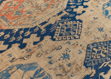 Antique Caucasian Soumak - 7'8 x 9'