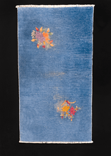 Sky Blue Chinese Deco Rug - 2' x 3'7