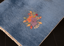 Sky Blue Chinese Deco Rug - 2' x 3'7