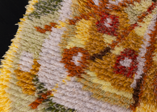 Mid Century Rya Rug - 2'7 x 4'4
