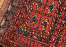 Antique Turkmen Saddlebag - 1'8 x 3'2