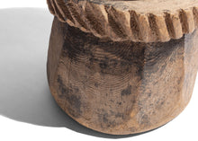 Carved Wooden Mortar