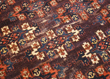 Antique Yomud Turkmen - 7' x 11'9