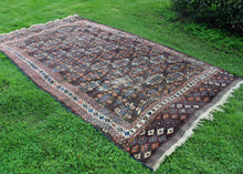 Antique Yomud Turkmen - 7' x 11'9