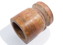Lacquered Wooden Mortar