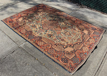 Antique Dabir Kashan - 4'3 x 6'5