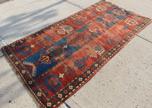 Antique Kazak Rug - 3'7 x 7'8