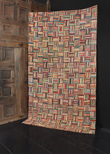 Antique Hook Rug - 4'5 x 7'10