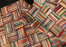 Antique Hook Rug - 4'5 x 7'10