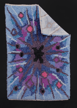 Mid Century Swedish Rya Rug - 3'1 x 5'9
