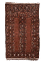 Mid Century Turkmen Prayer Rug