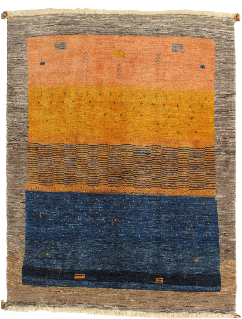 Contemporary Modern South Persian Lori Gabbeh Area Rug