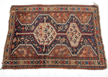 Antique Khamseh Rug - 2'9 x 3'9