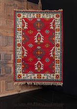 Vintage Indian Rug - 4'1 x 6'