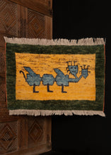 Vintage Pictorial Gabbeh Rug - 2'5 x 3'8