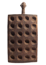 LIberian Mancala Handcarved Game with Head