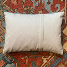 Orange & Indigo Mayan Temple Pillow - 14" x 20"