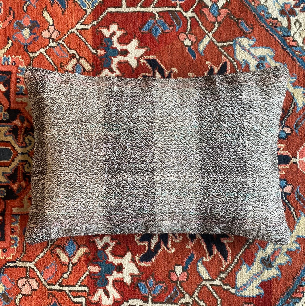 Rectangle Vintage Cicim Rug Pillow - 23