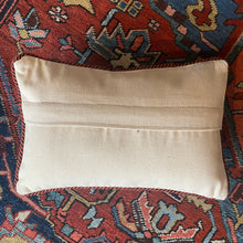 Small Vintage Rug Pillow - 11" x 16"