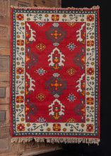 Vintage Indian Rug - 4'1 x 6'